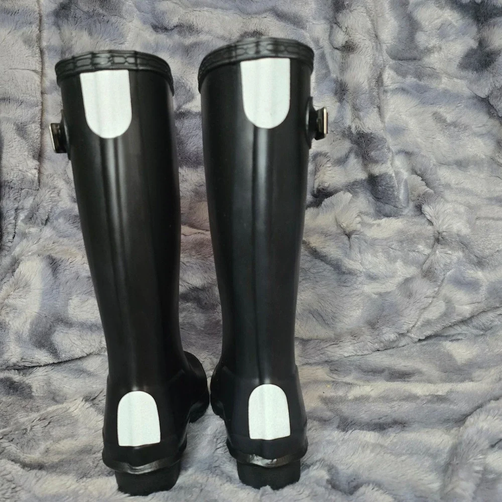 NWB‎ Hunter Big Kids Original Rain Boots size 1 Black EU32